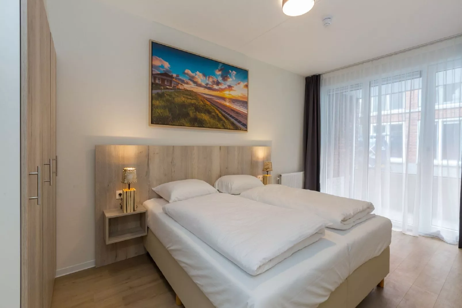 Aparthotel Zoutelande - 6 pers luxe appartement-Slaapkamer