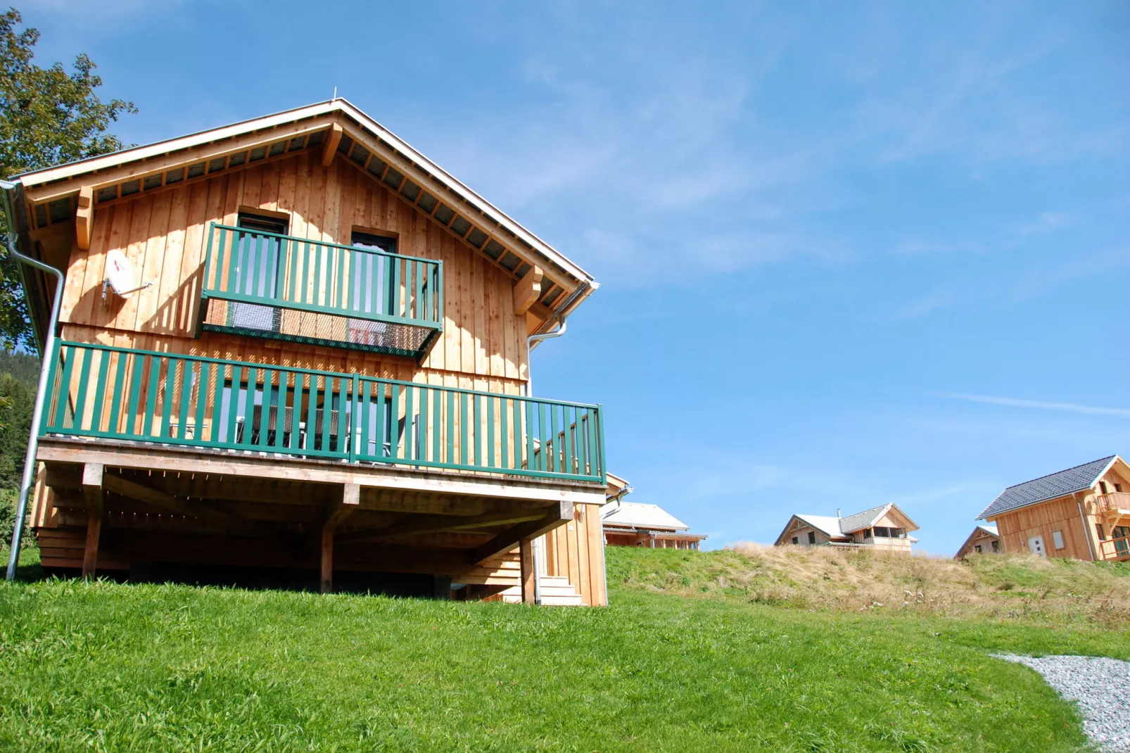 Chalet Almdorf 24-Buitenkant zomer