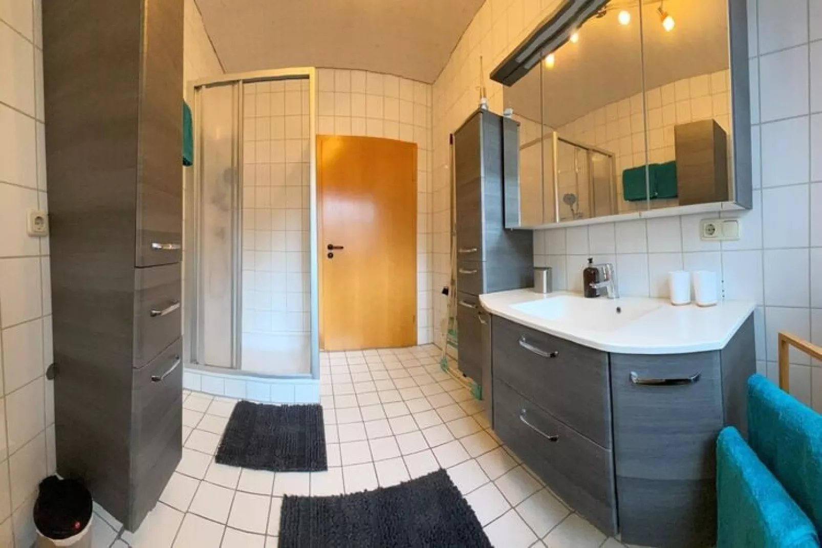 Holiday flats Haus am Wald, Zenting-Wohnung für 4 Personen, 56 qm-Badkamer