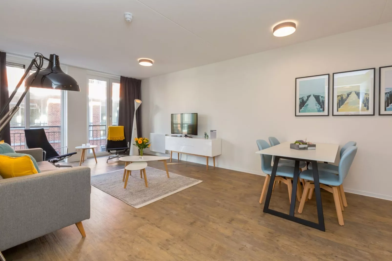 Aparthotel Zoutelande - Luxe 3-persoons comfort appartement-Eetkamer
