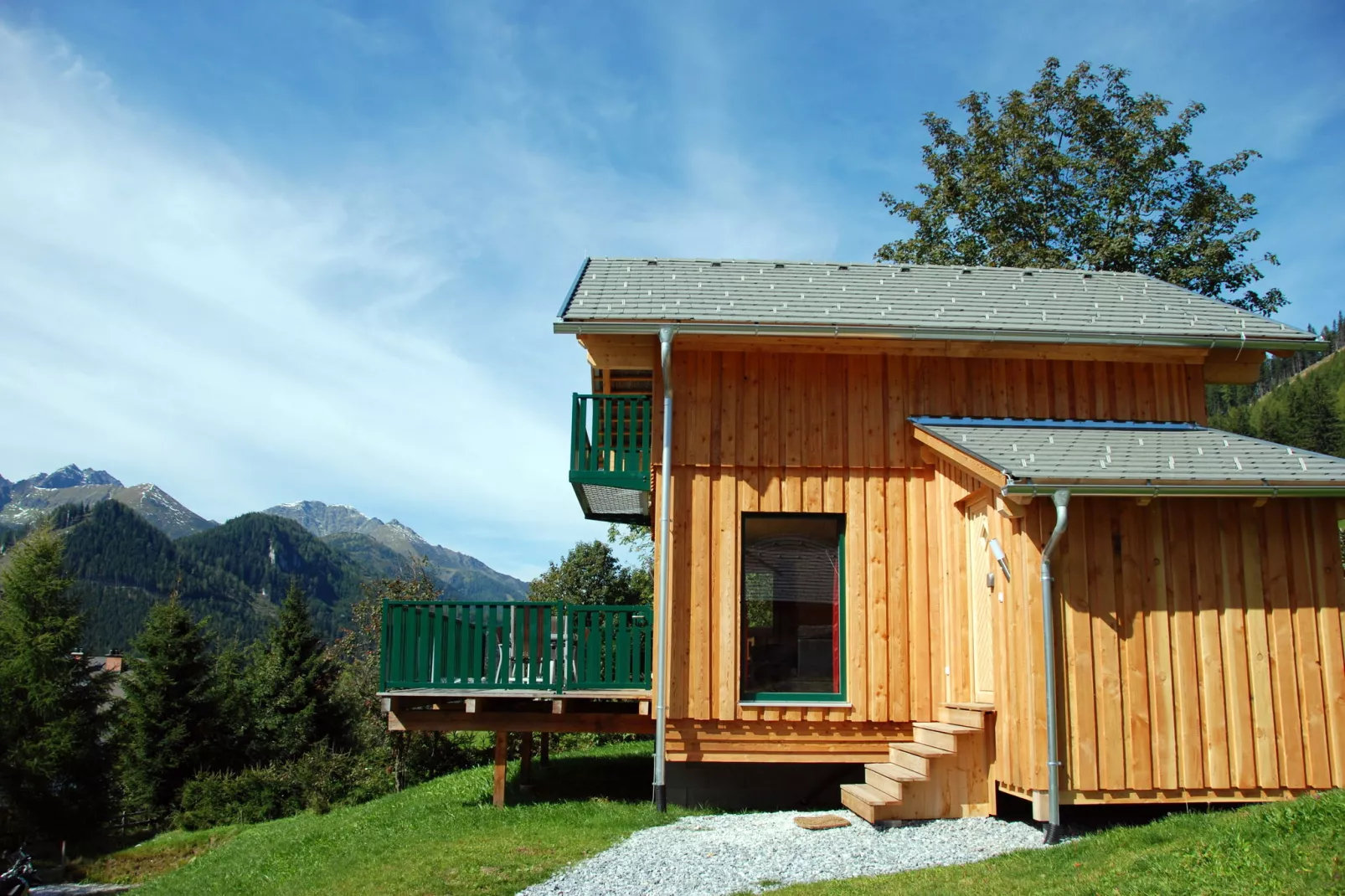 Chalet Almdorf 24-Tuinen zomer