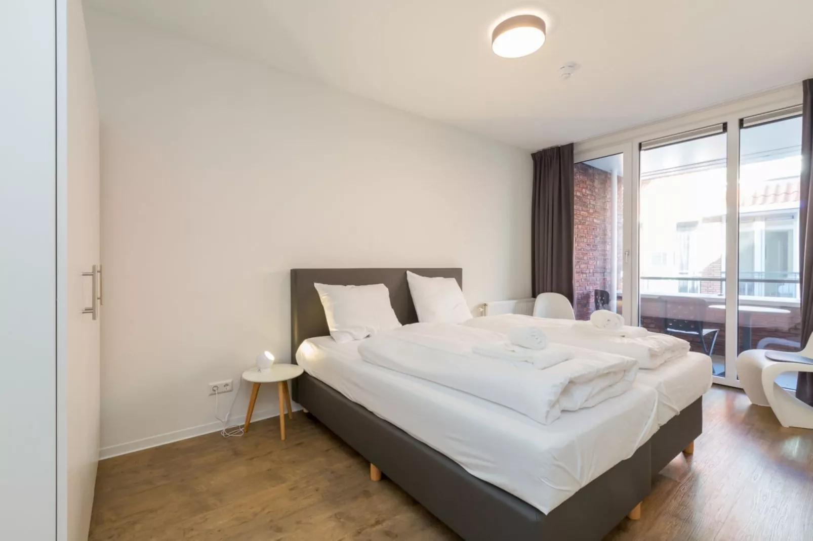 Aparthotel Zoutelande - Luxe 3-persoons comfort appartement-Slaapkamer