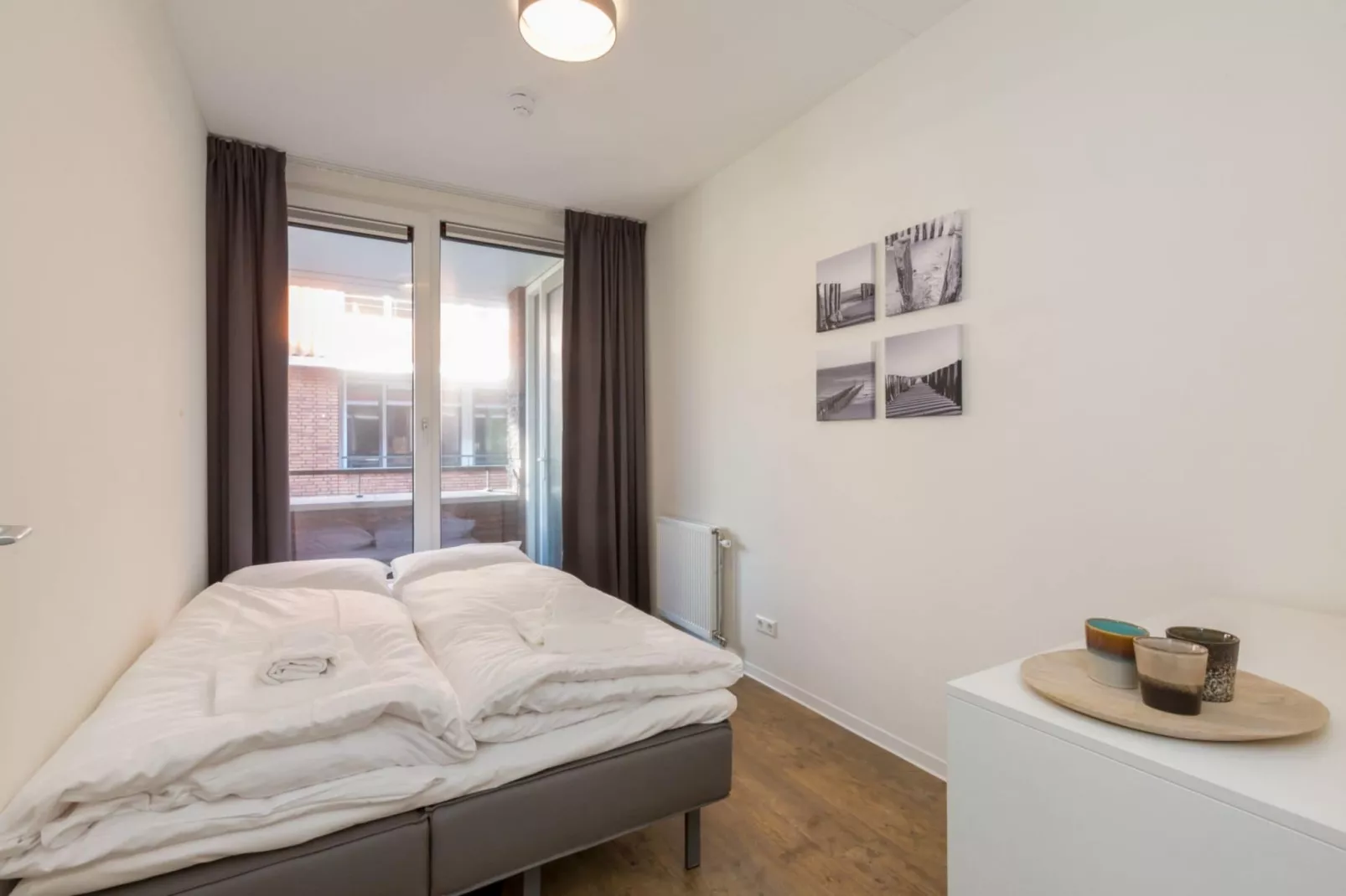 Aparthotel Zoutelande - Luxe 3-persoons comfort appartement-Slaapkamer