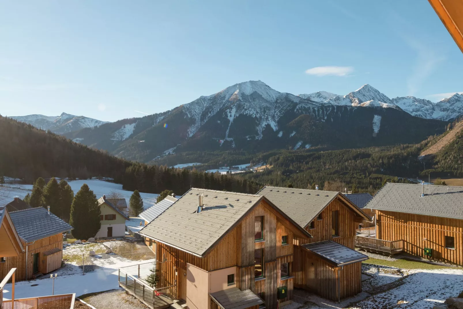 Chalet Victor-Uitzicht zomer