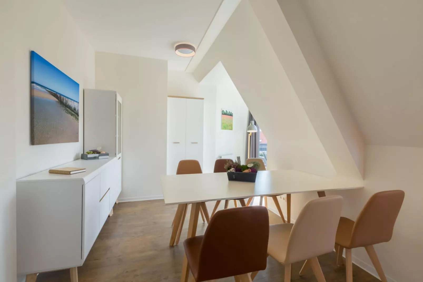 Aparthotel Zoutelande - 5 pers luxe appartement-Eetkamer