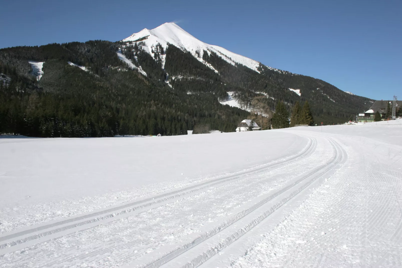 Chalet Victor-Gebied winter 5km