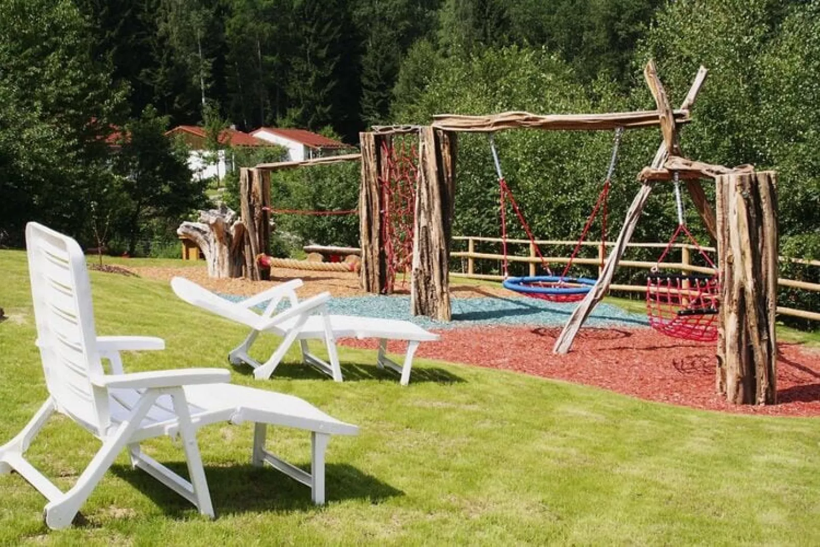 Ferienpark Falkenstein Typ A 48 qm-Tuinen zomer