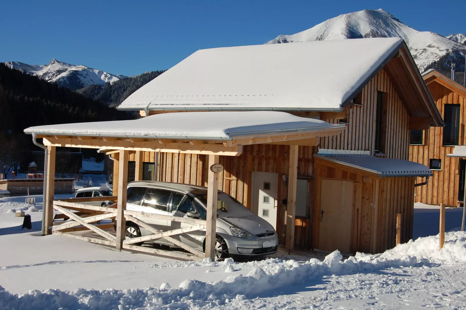 Chalet Sonnenschein-Exterieur winter