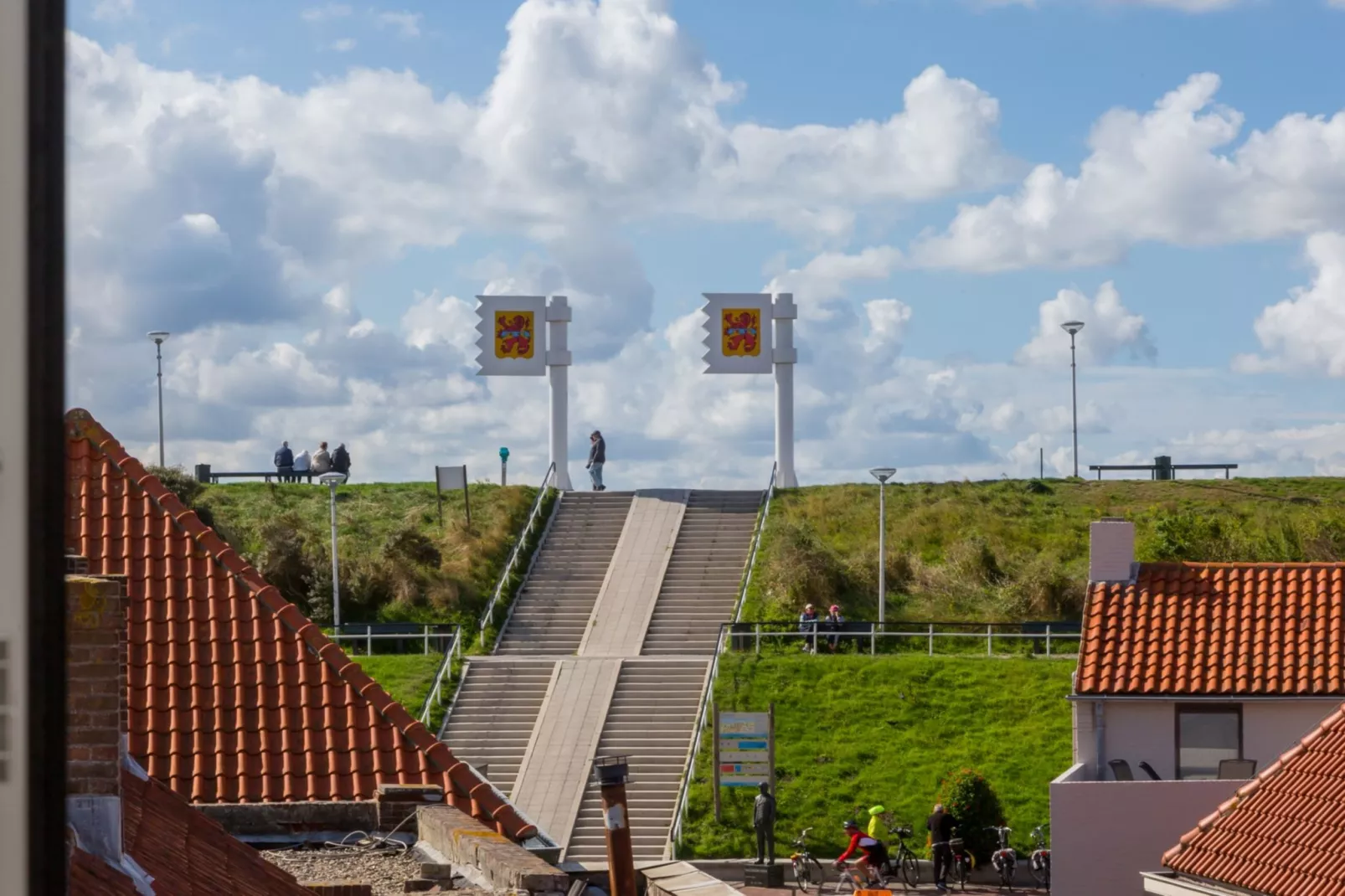 Aparthotel Zoutelande - 5 pers luxe appartement-Uitzicht zomer