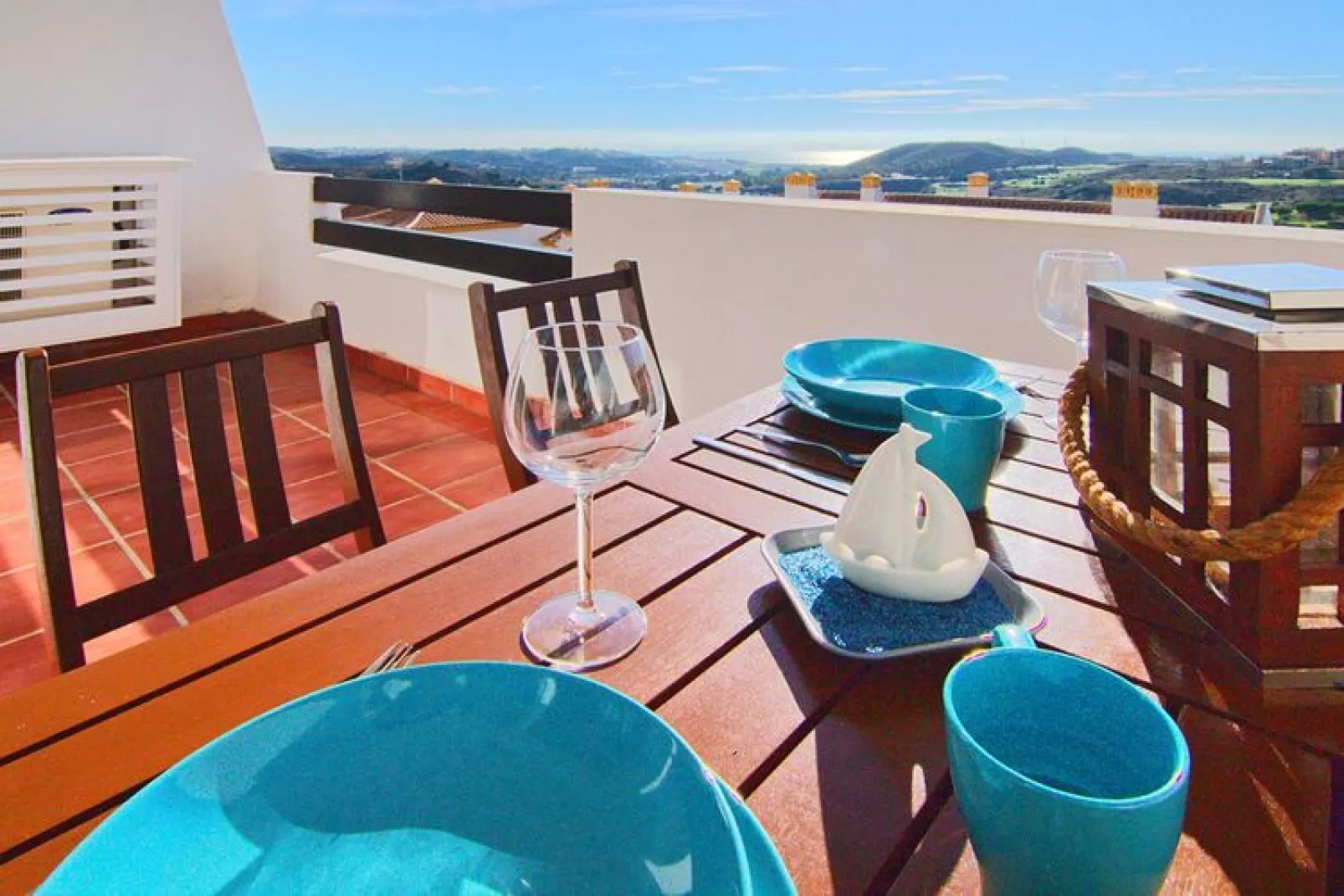 Apto Blue Bay - CT 108-Terrasbalkon