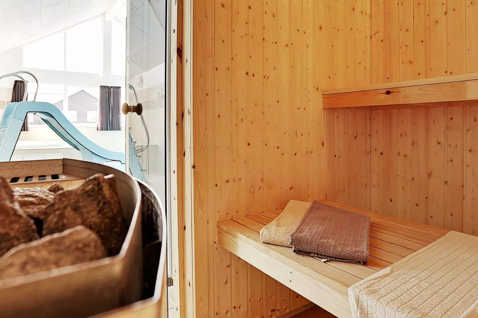 18 persoons vakantie huis in Bogense-Sauna