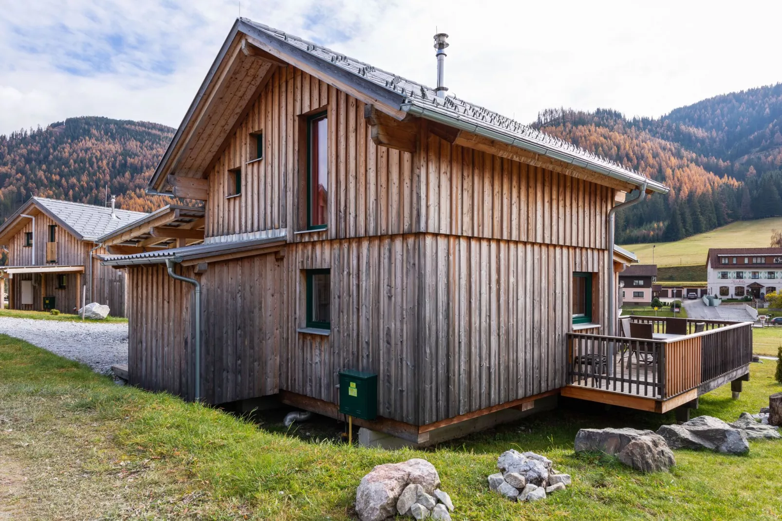 Chalet Sonnenschein-Buitenkant zomer