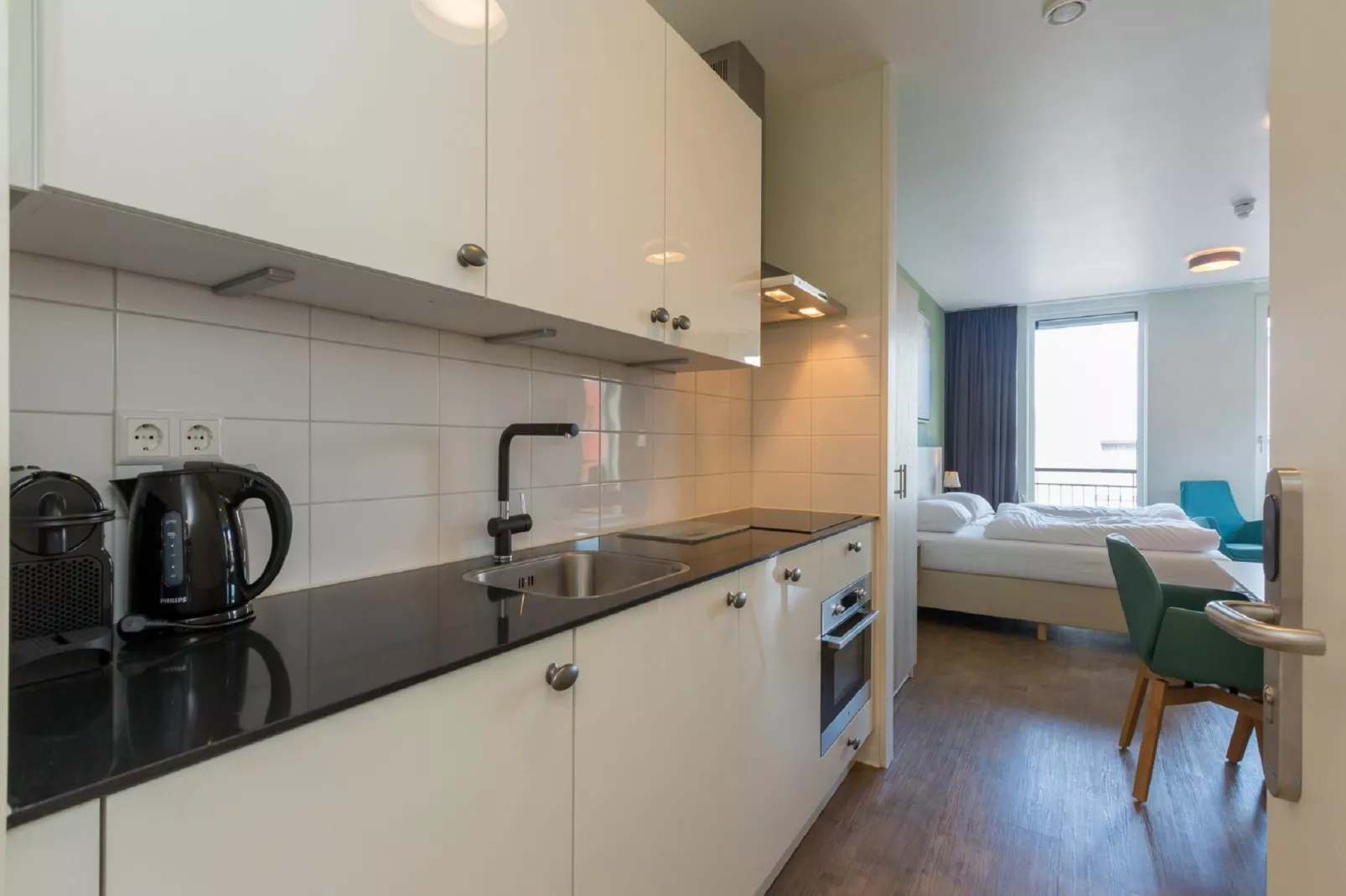 Aparthotel Zoutelande - 2 pers luxe studio - huisdier-Keuken