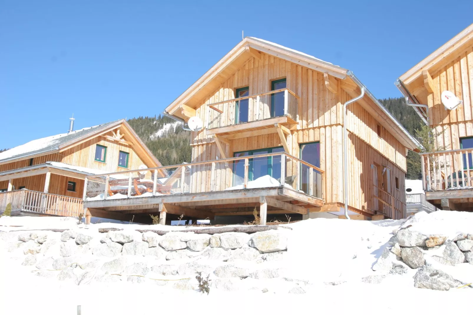 Luxe chalet in Hohentauern met adembenemend uitzicht