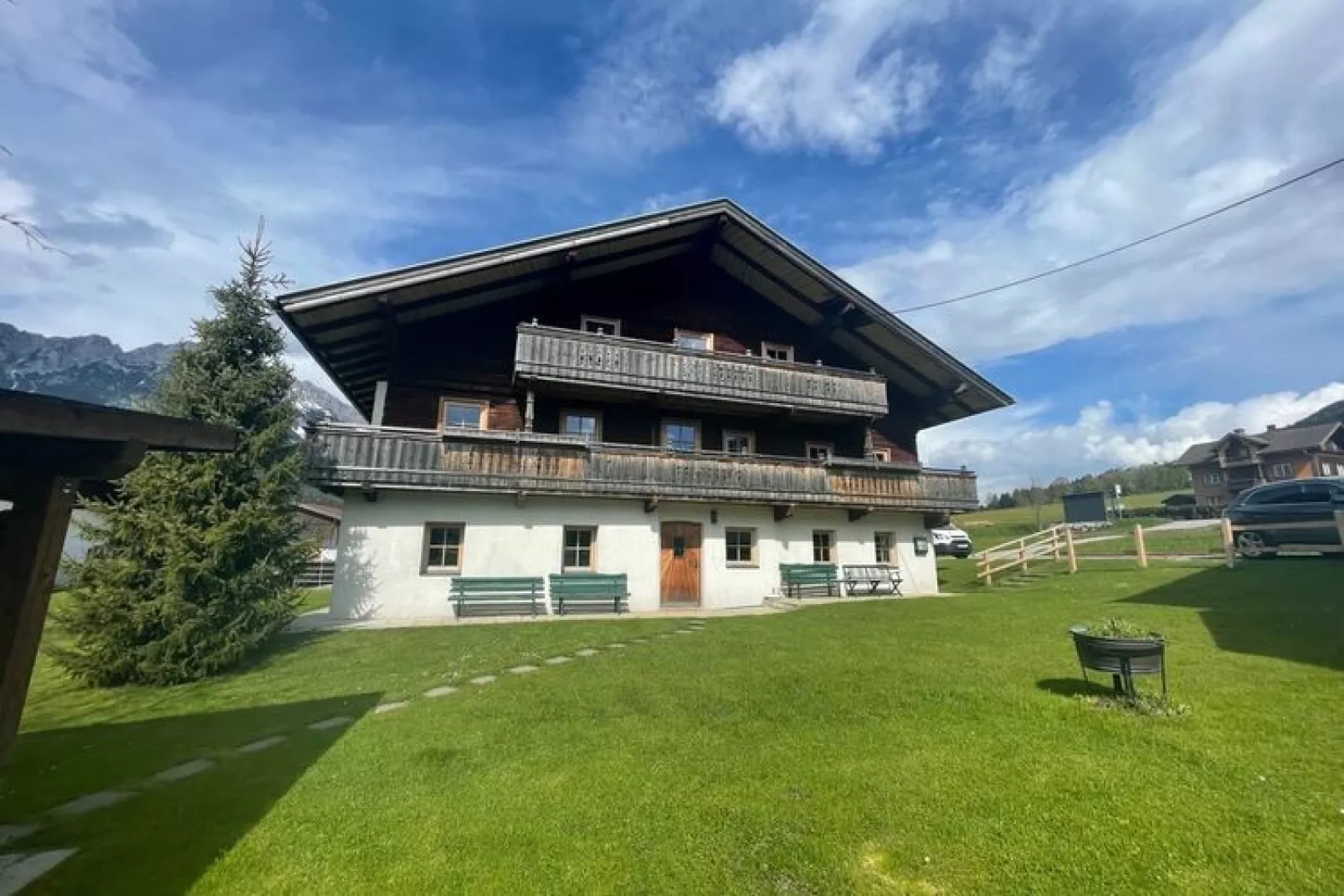 Ferienhaus am Wilden Kaiser-Buitenkant zomer