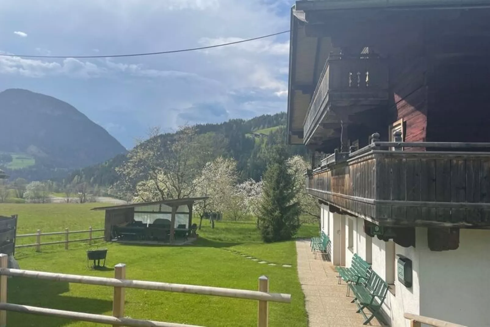 Ferienhaus am Wilden Kaiser-Buitenkant zomer