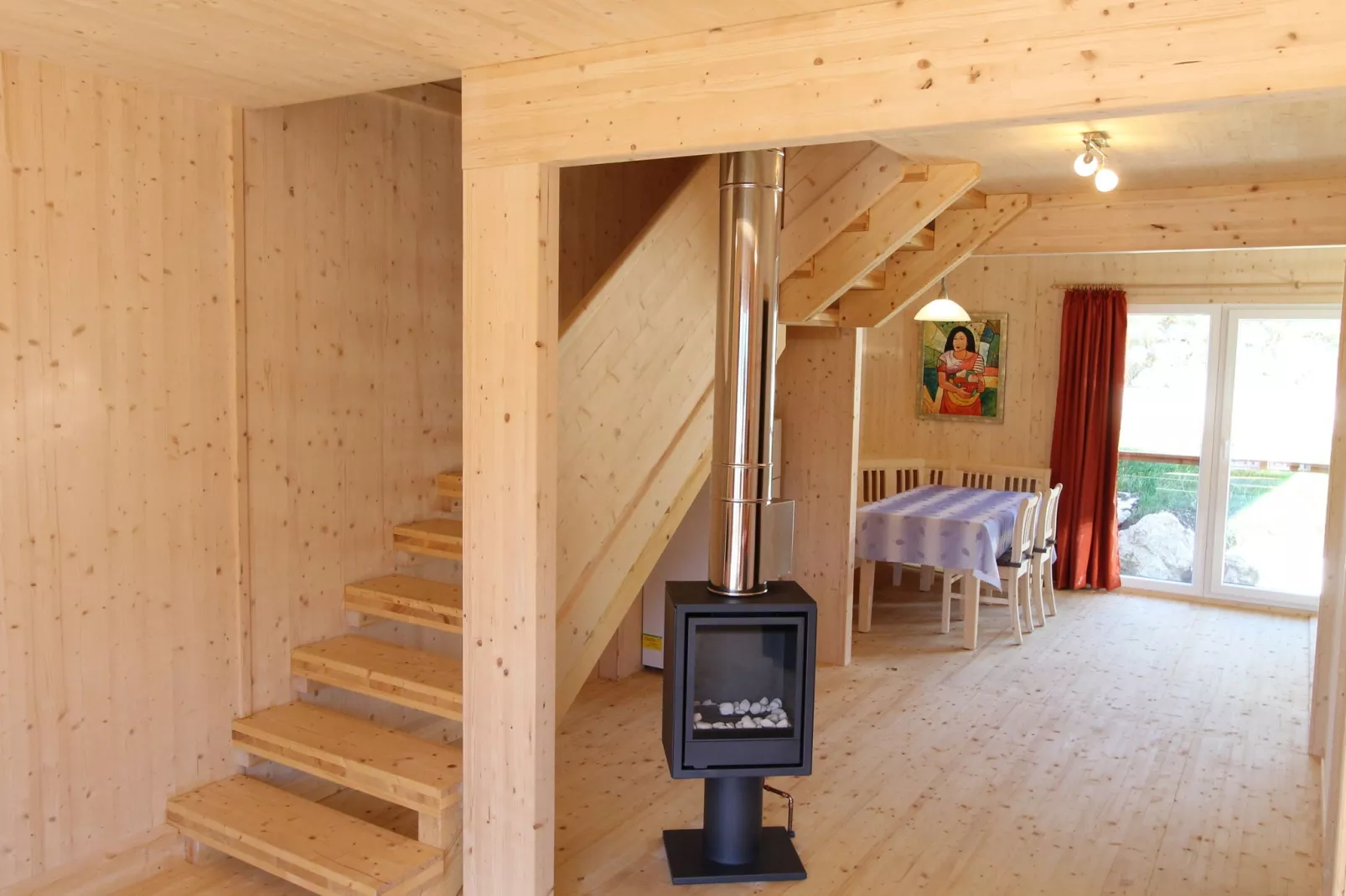 Chalet 45-Woonkamer