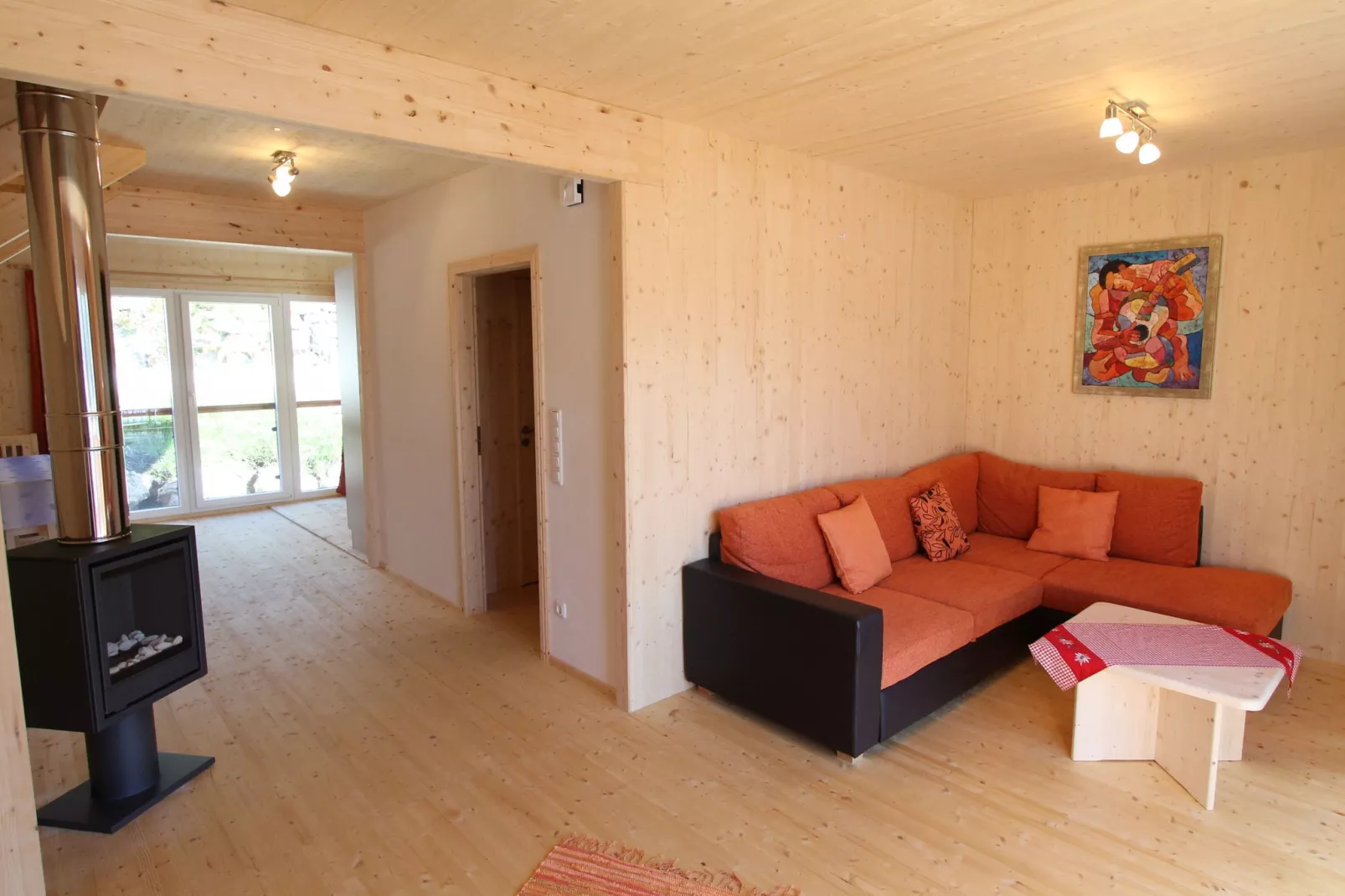 Chalet 45-Woonkamer