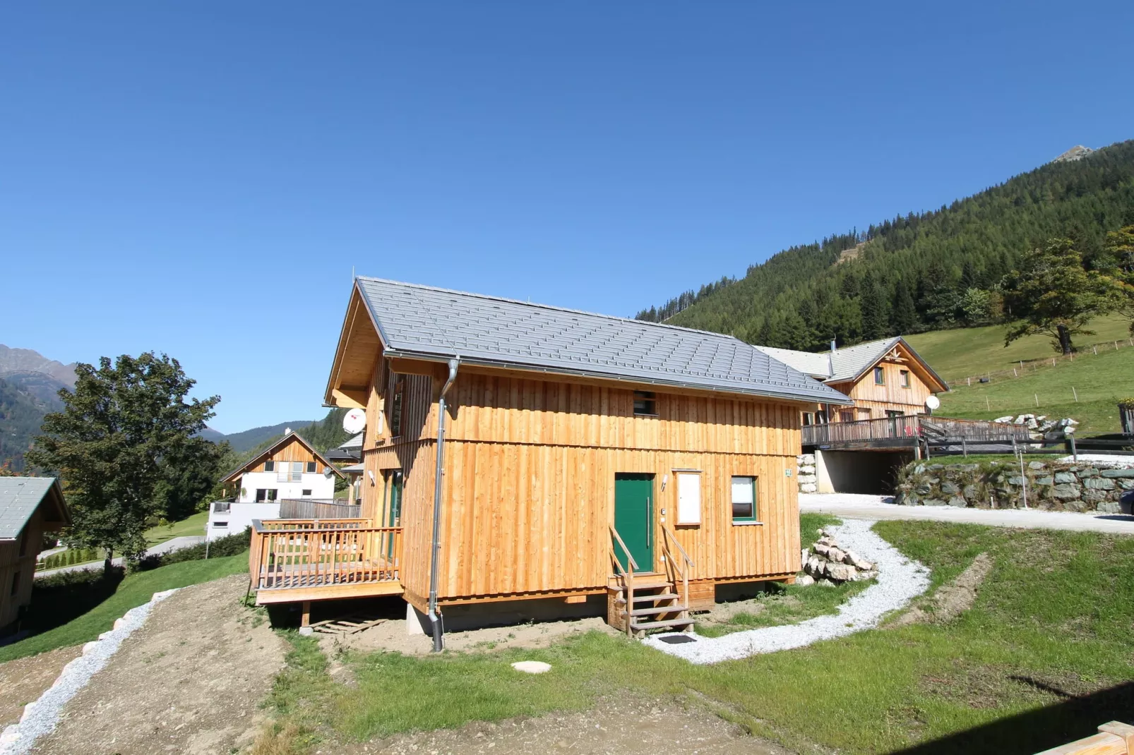 Chalet 45-Buitenkant zomer