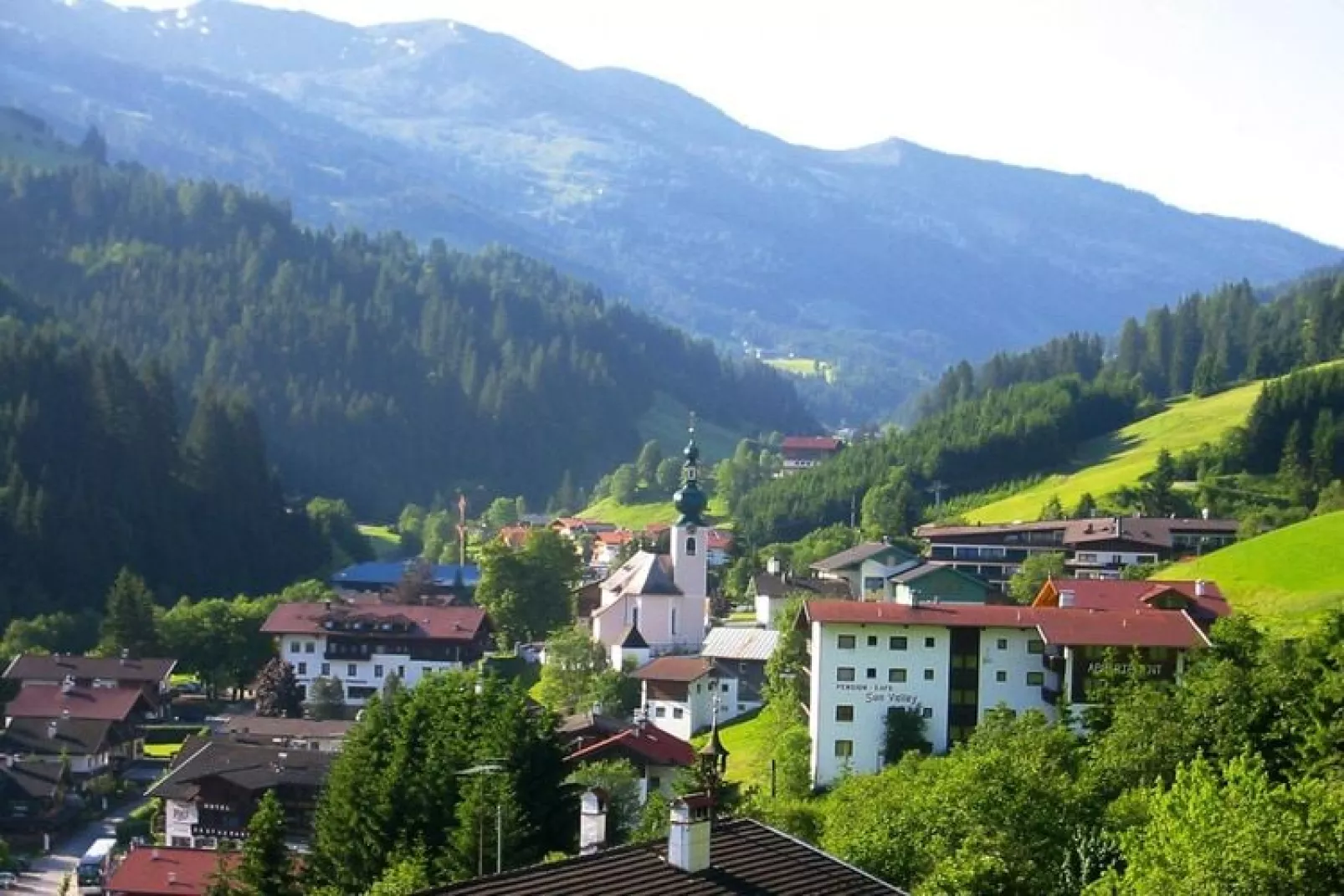 Apartments Schatzberg-Haus, Wildschönau-Auffach-Typ C-Uitzicht zomer