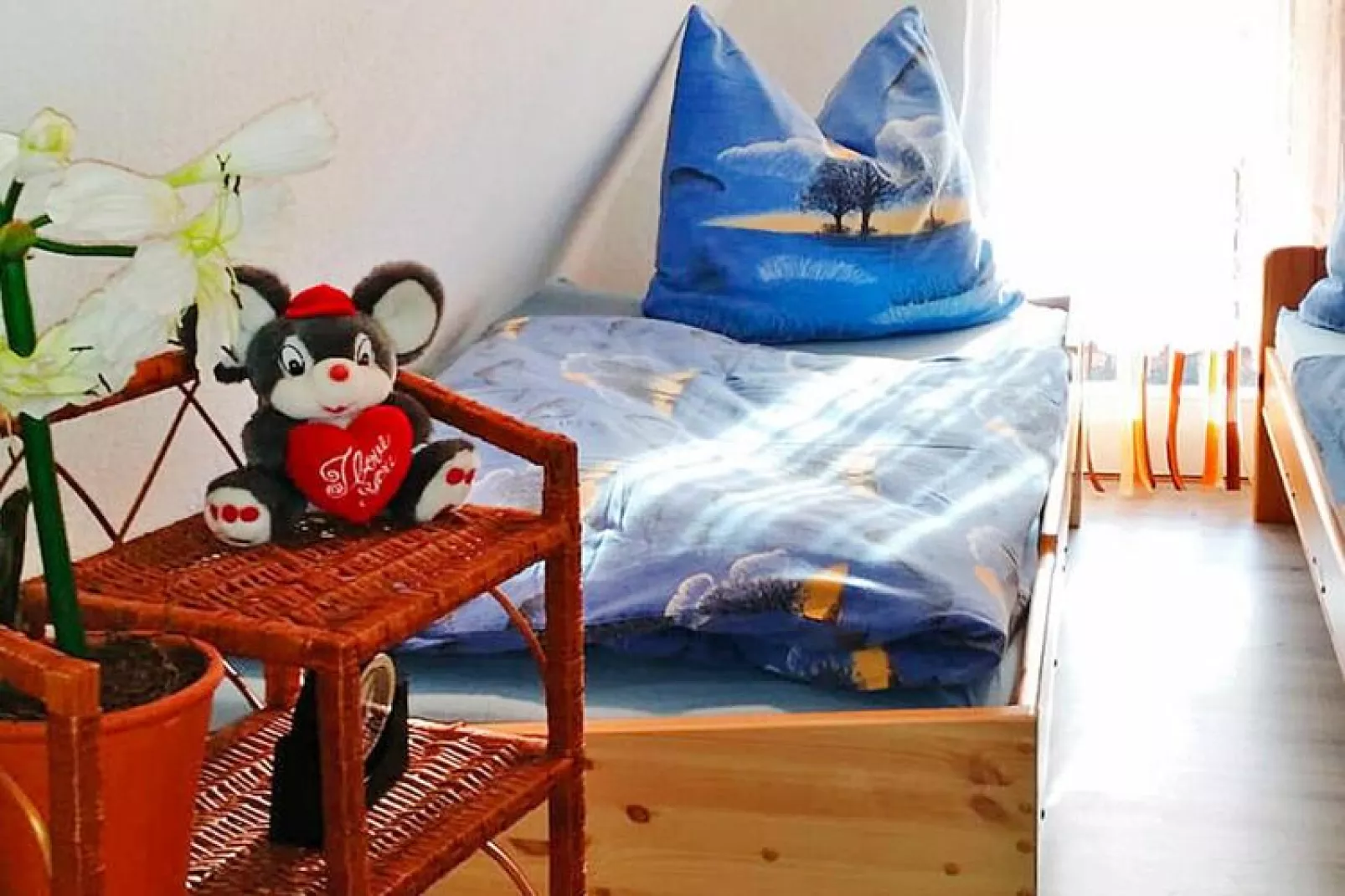 Ferienhaus 55 qm-Slaapkamer