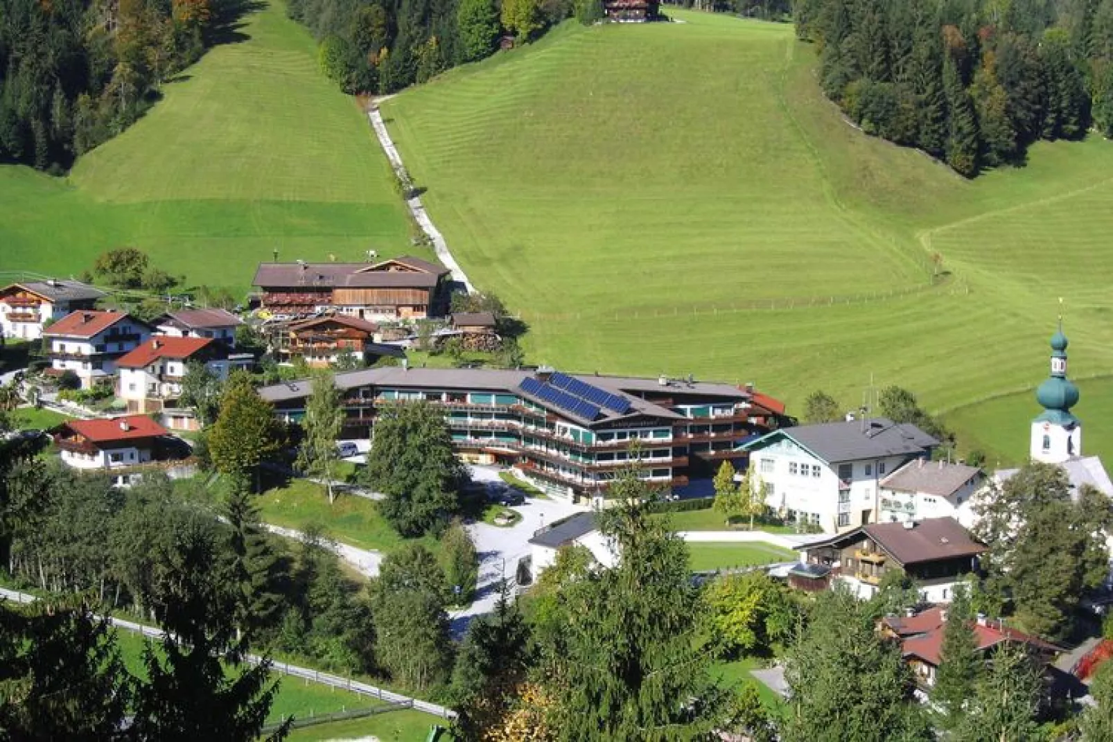 Apartments Schatzberg-Haus, Wildschönau-Auffach-Typ C-Tuinen zomer