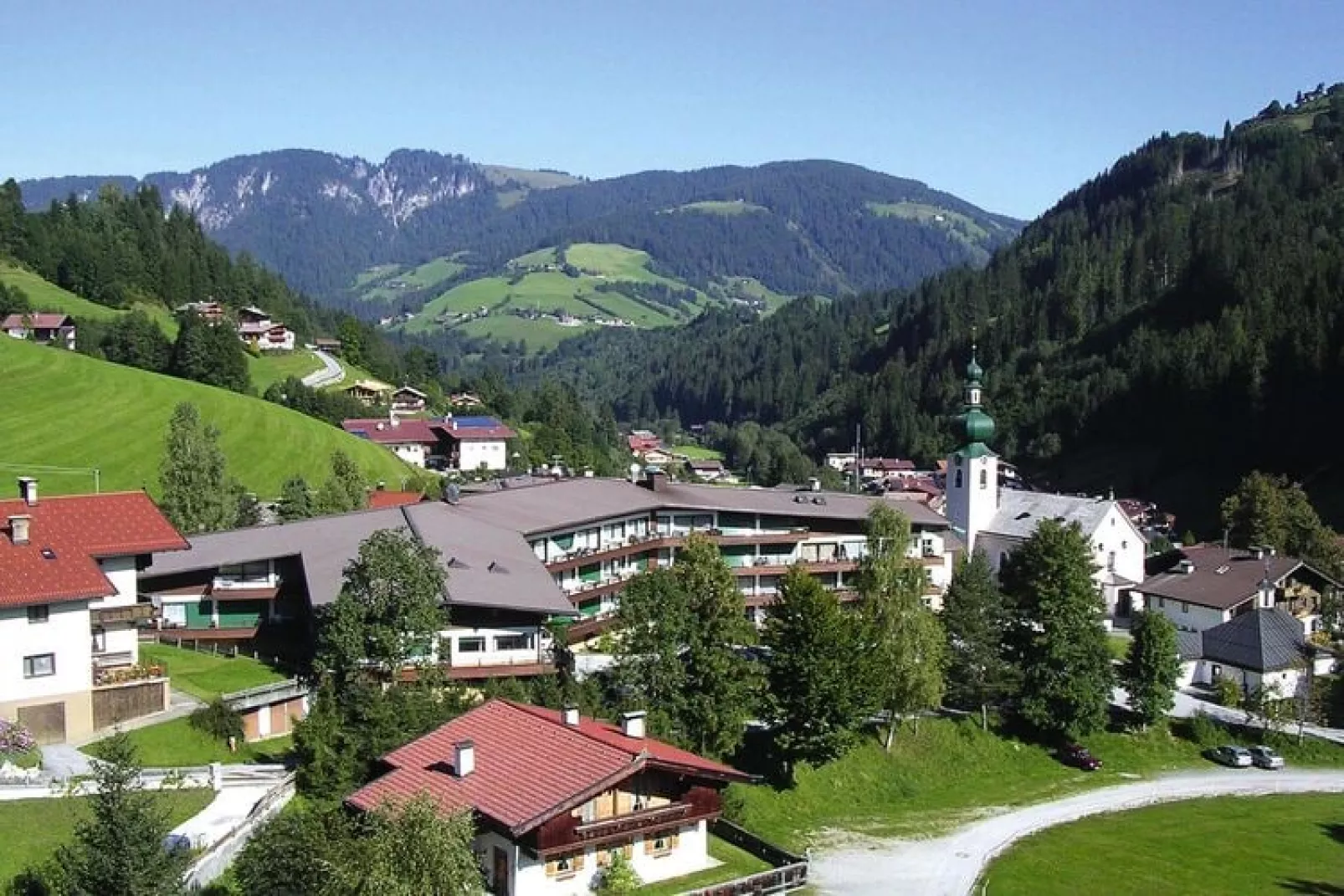 Apartments Schatzberg-Haus, Wildschönau-Auffach-Typ C-Uitzicht zomer