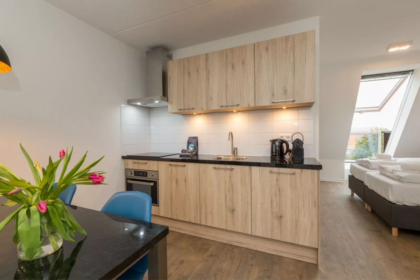 Aparthotel Zoutelande - 2 pers luxe studio plus-Keuken