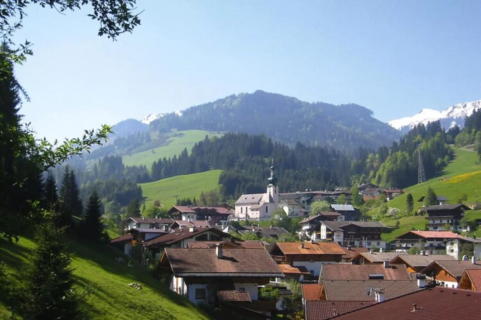 Apartments Schatzberg-Haus, Wildschönau-Auffach-Typ C-Uitzicht zomer