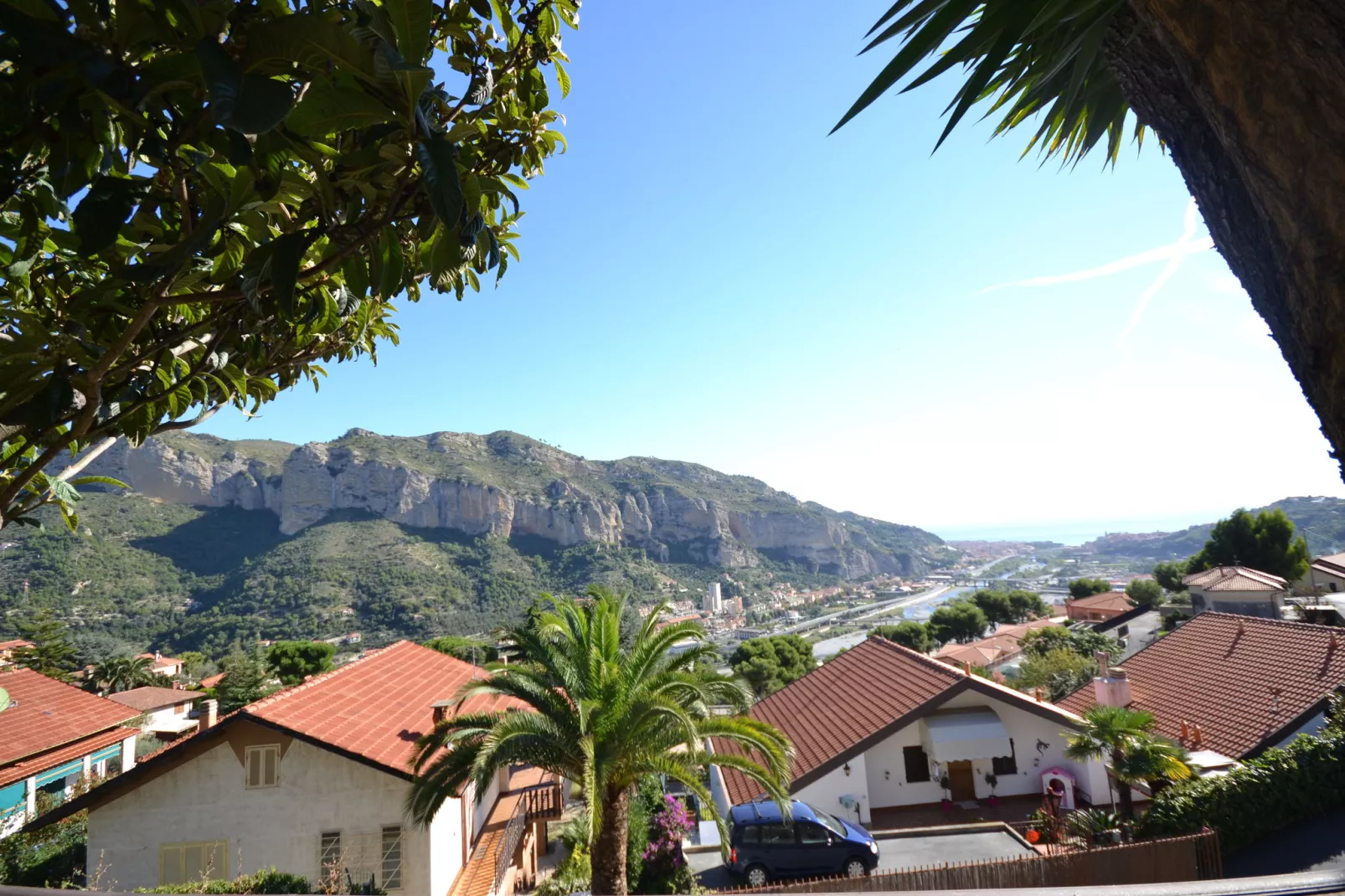 Ventimiglia-Uitzicht zomer