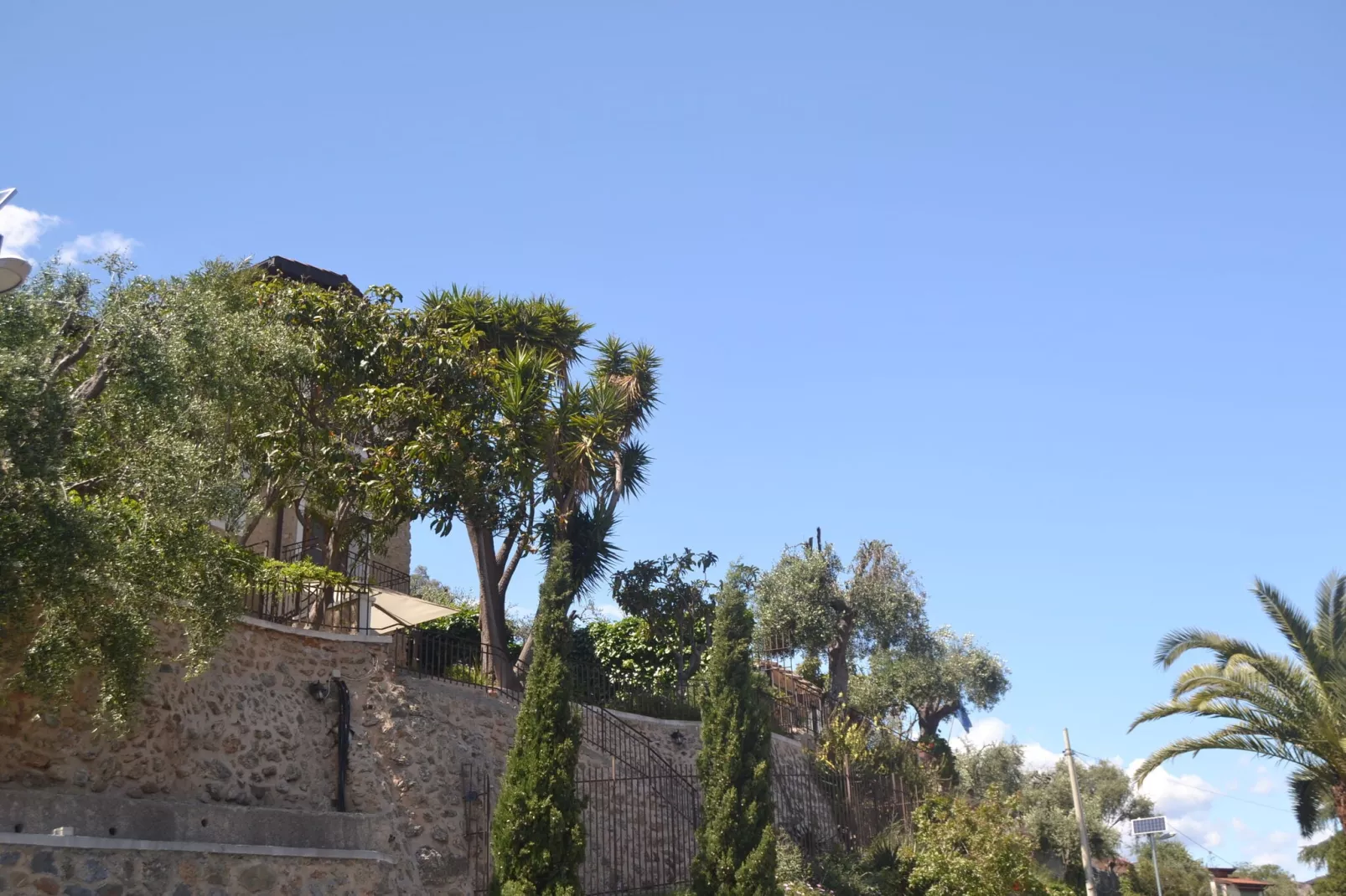 Ventimiglia-Gebieden zomer 1km