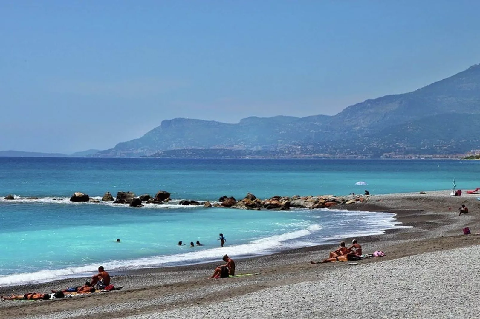 Ventimiglia-Gebieden zomer 5km