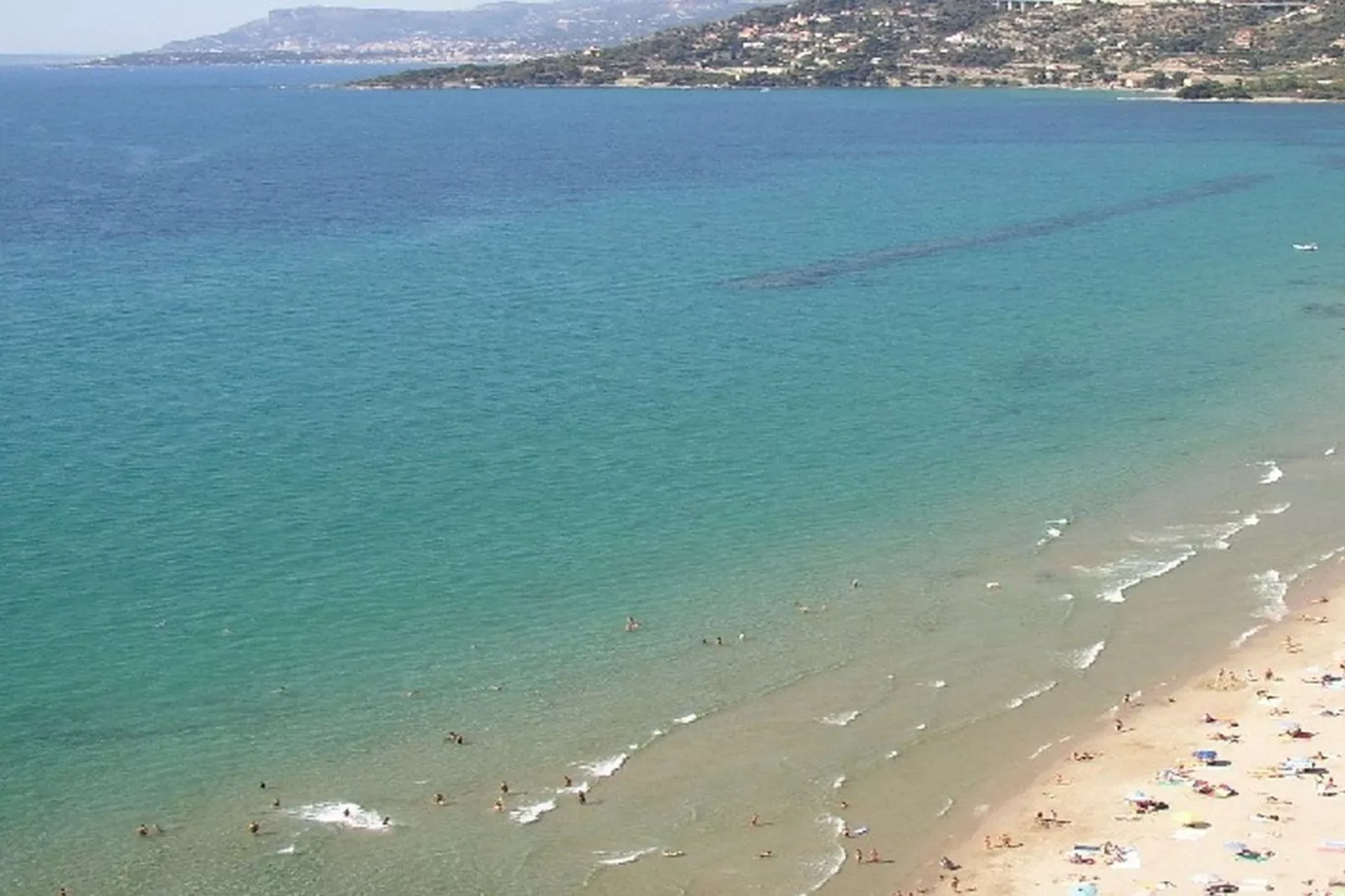 Ventimiglia-Gebieden zomer 20km