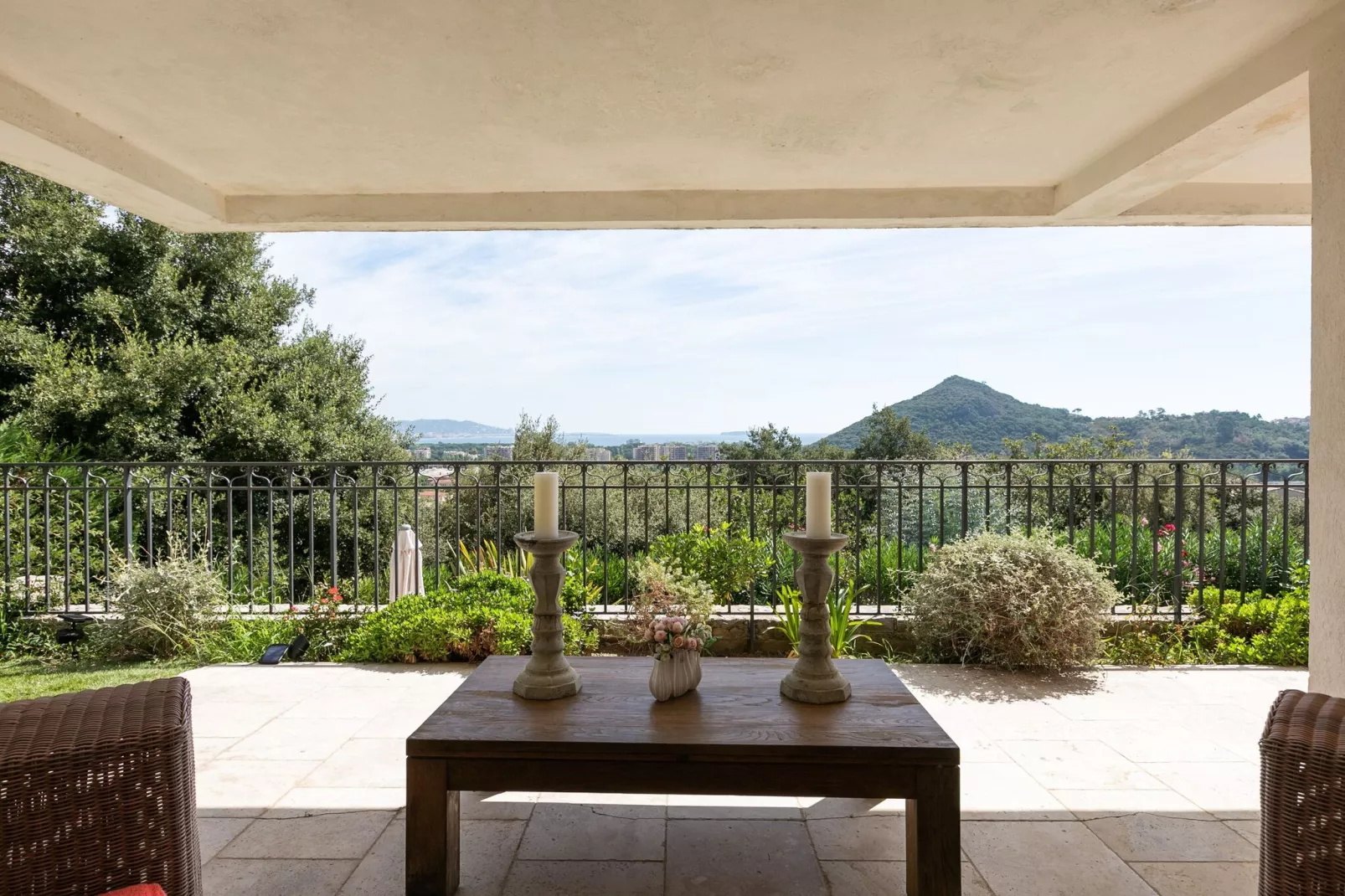 Villa Marguerite Sea View-Terrasbalkon