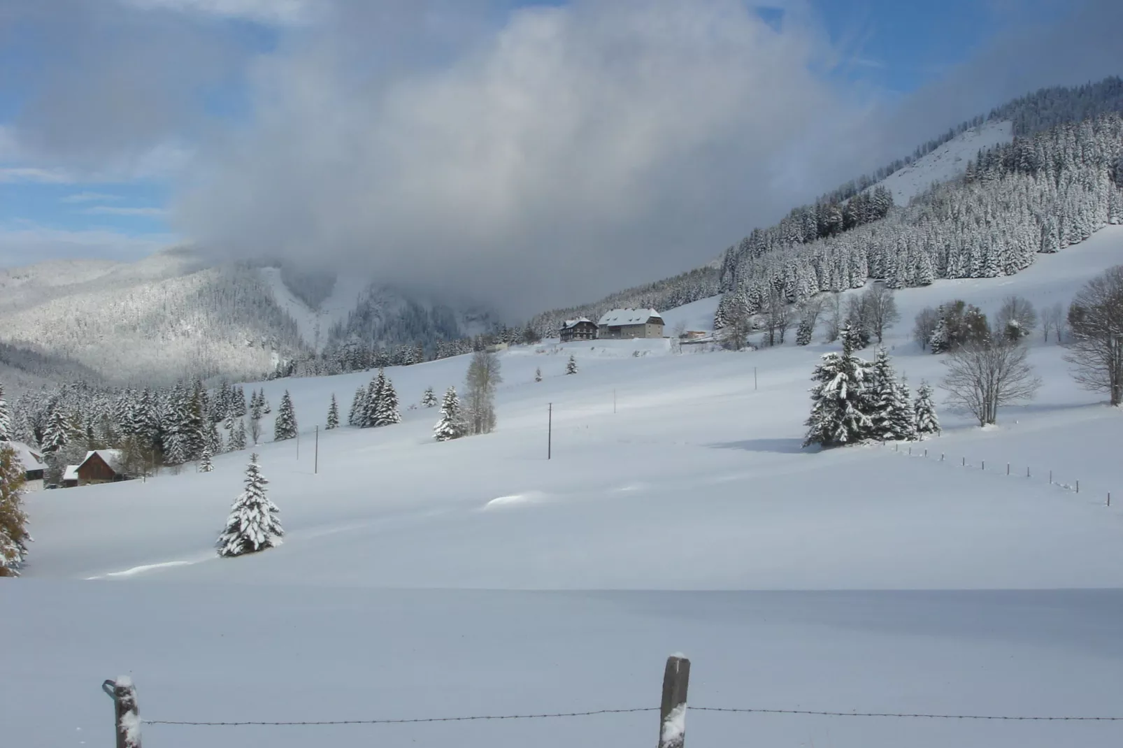 Chalet Gipfelzauber-Gebied winter 1km