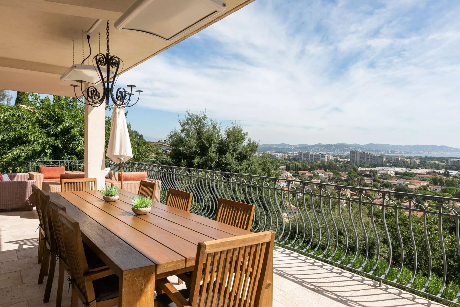 Villa Marguerite Sea View-Terrasbalkon