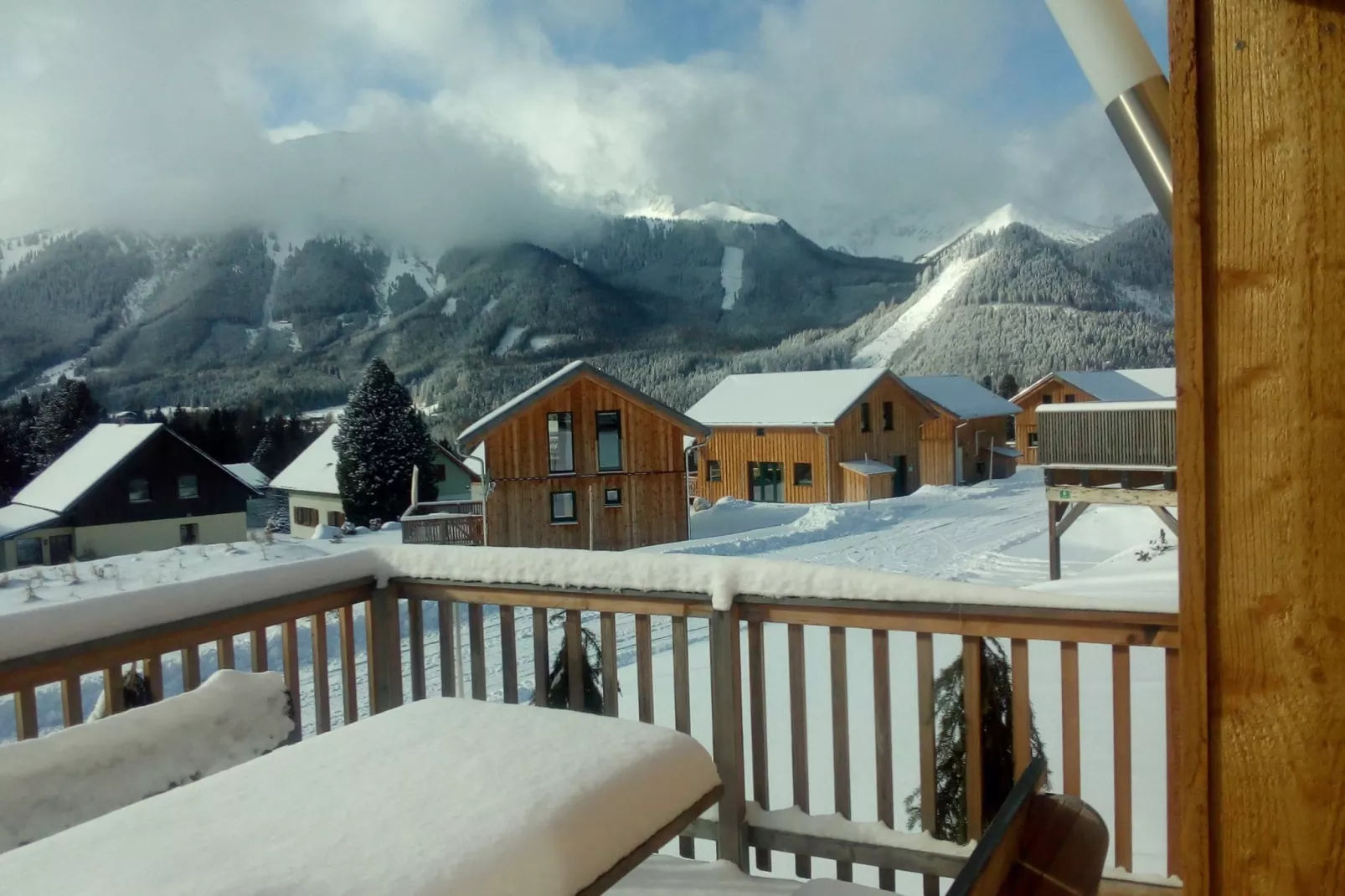 Chalet Bärenschanze-Terrasbalkon