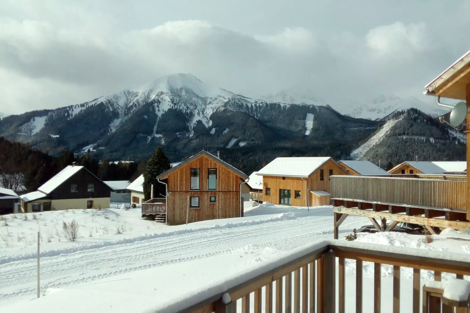 Chalet Bärenschanze-Uitzicht winter