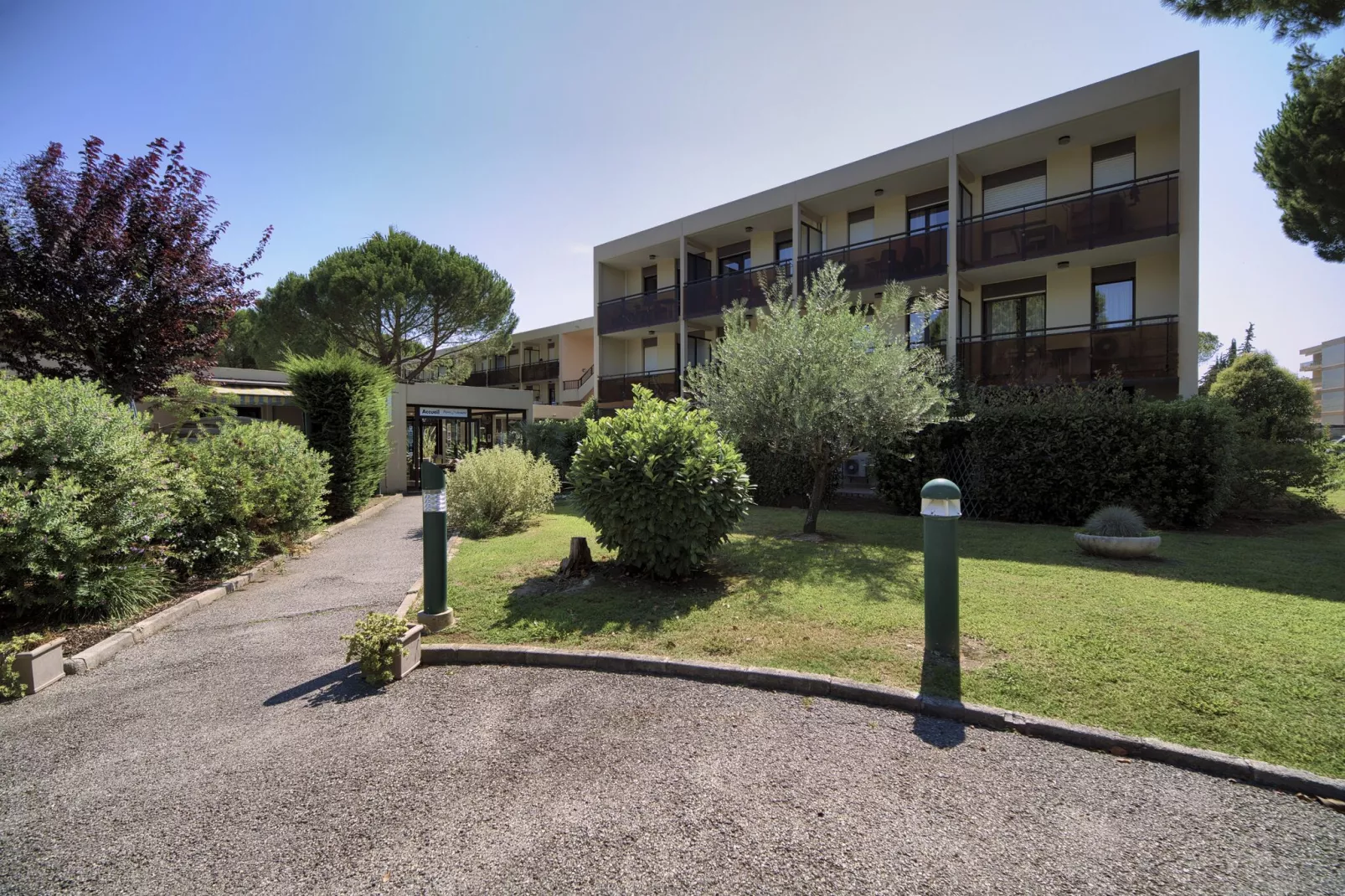 Les Jardins Ombragés Cannes-Mandelieu / 14 - Studio 4 p-Buitenkant zomer