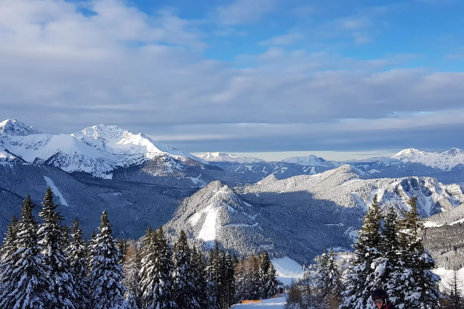 Chalet Bärenschanze-Gebied winter 1km