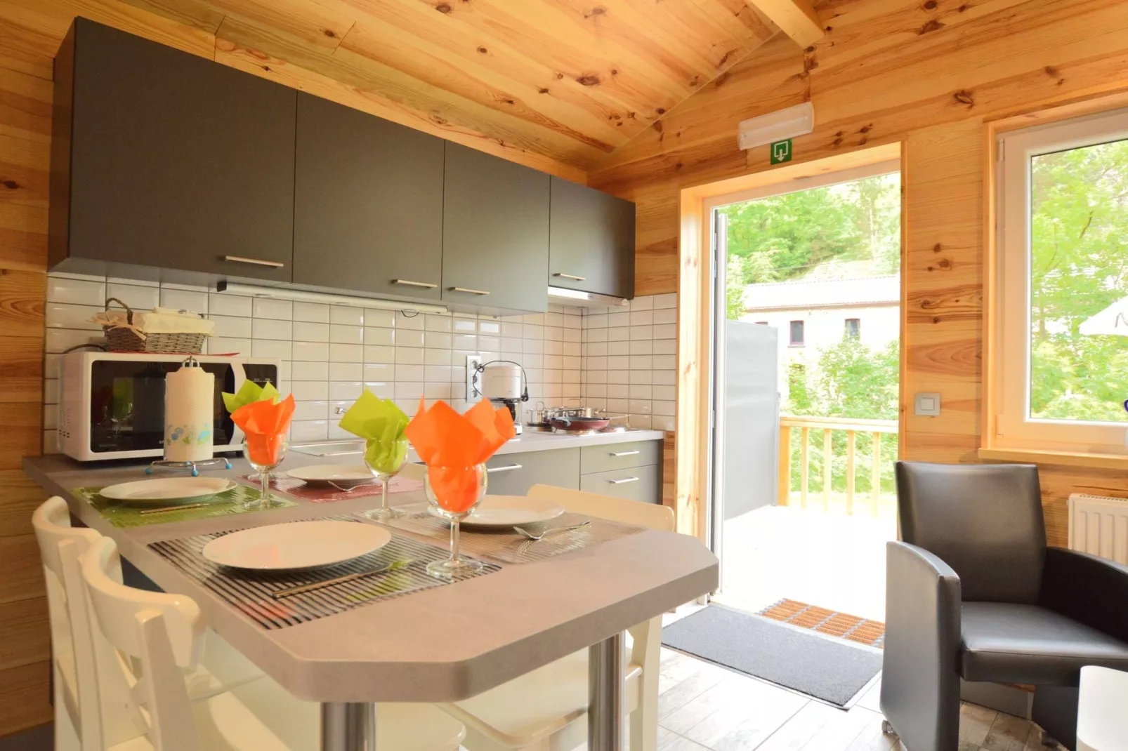 Le Chalet Chaleureux B-Keuken