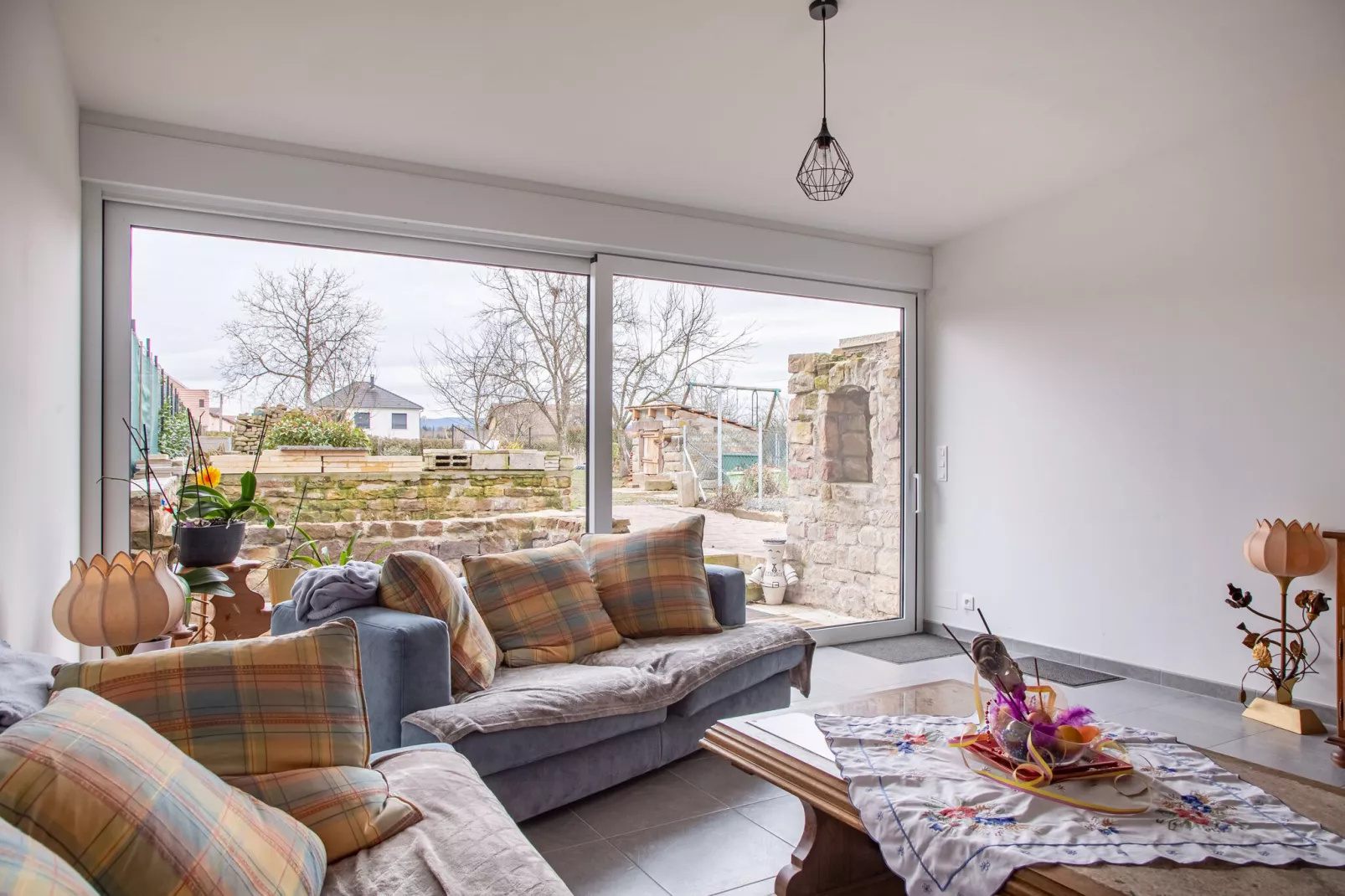 Maison de vacances - Saint Louis-Woonkamer