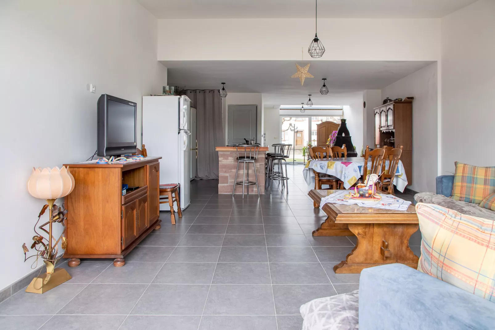 Maison de vacances - Saint Louis-Woonkamer