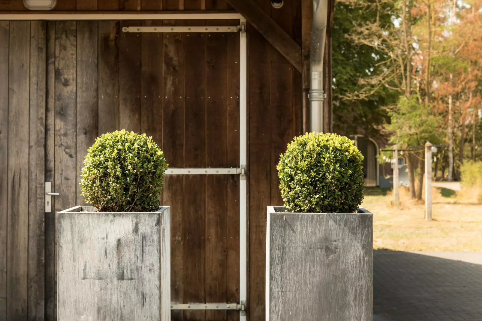 Design Farmers Barn Twente met Hottub-Tuinen zomer