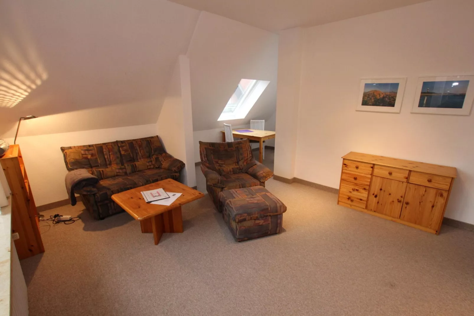 Apartementhaus Ulrike Wohnung 4 - Westerland-Woonkamer