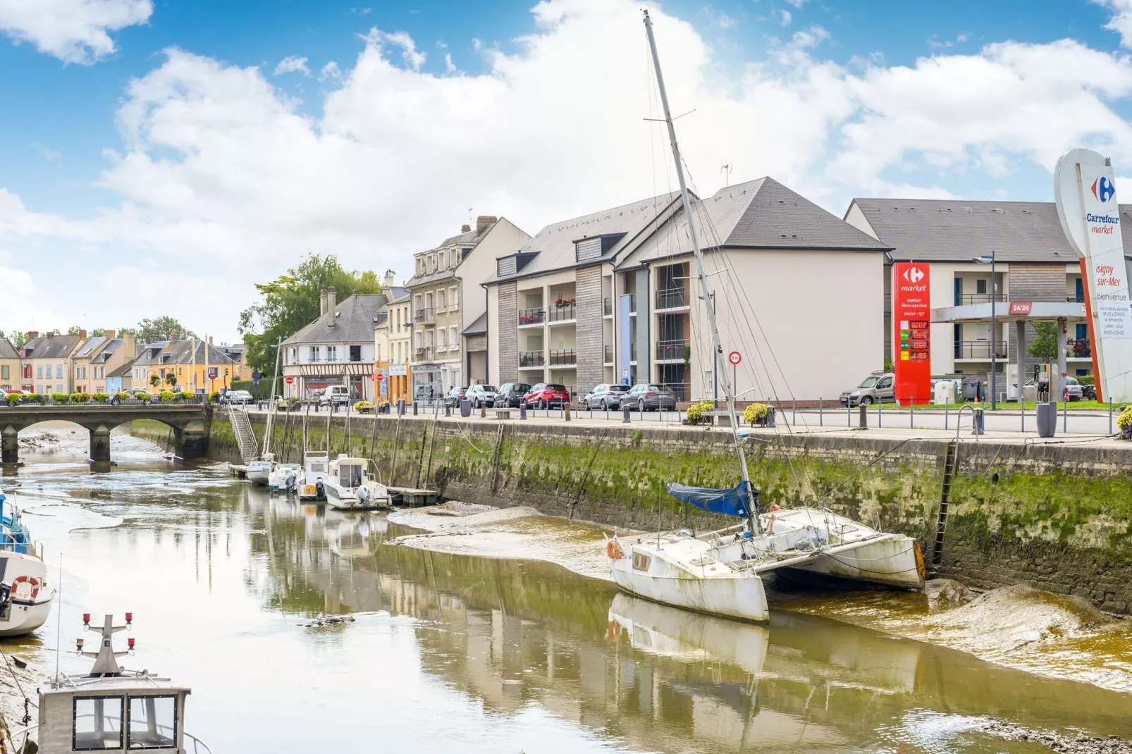 Le Petit Marais-Gebieden zomer 1km