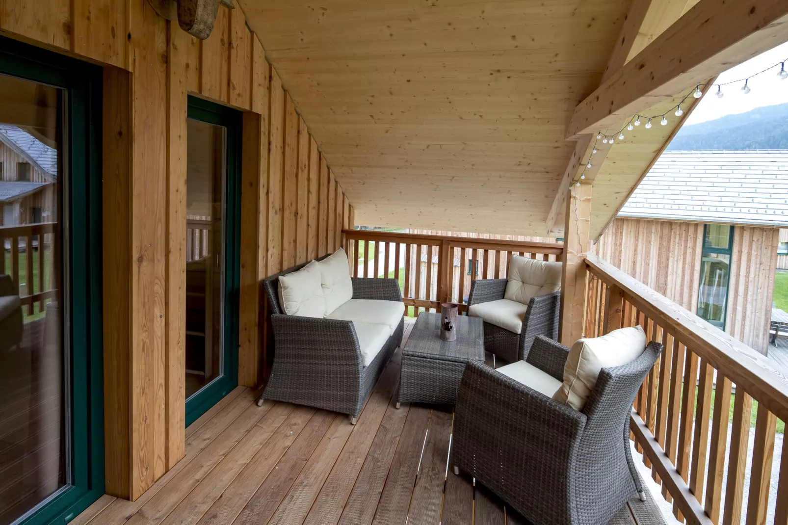 Kreischberg Chalets 9-Terrasbalkon