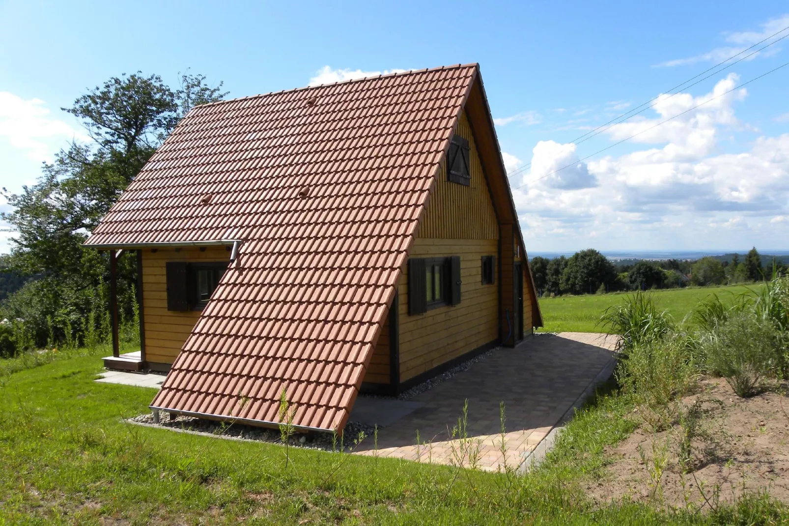 Chalet - LA HOUBE DABO-Terrasbalkon