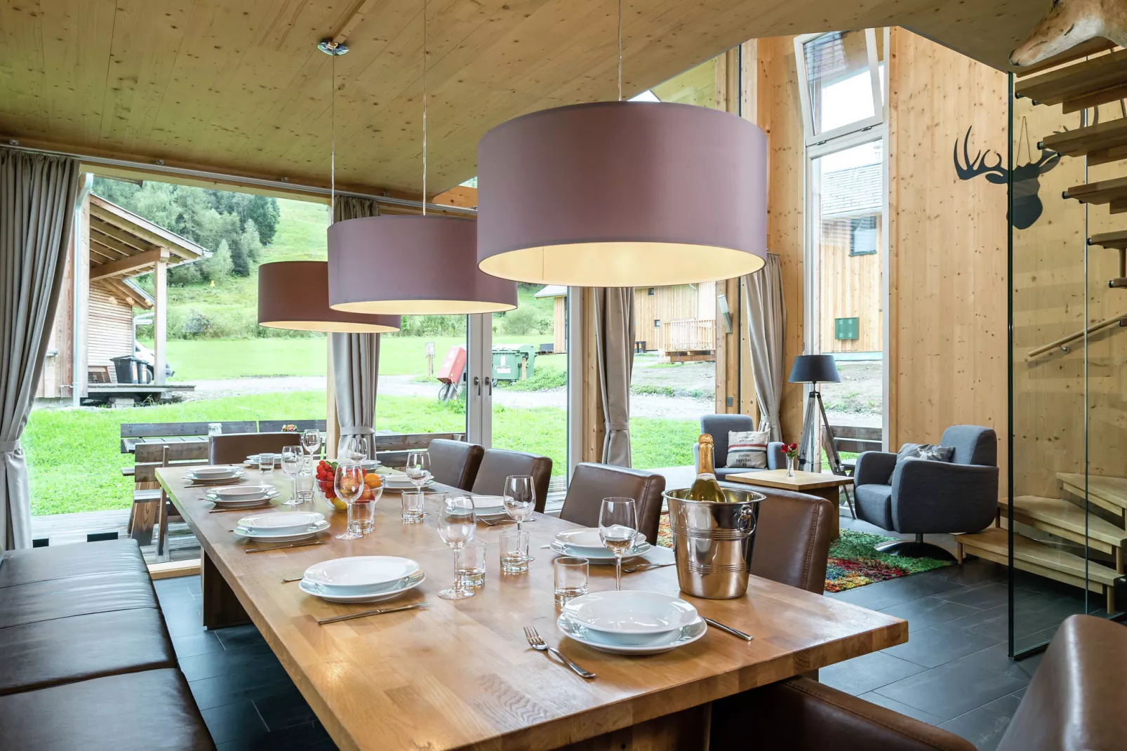 Kreischberg Chalets 38-Eetkamer