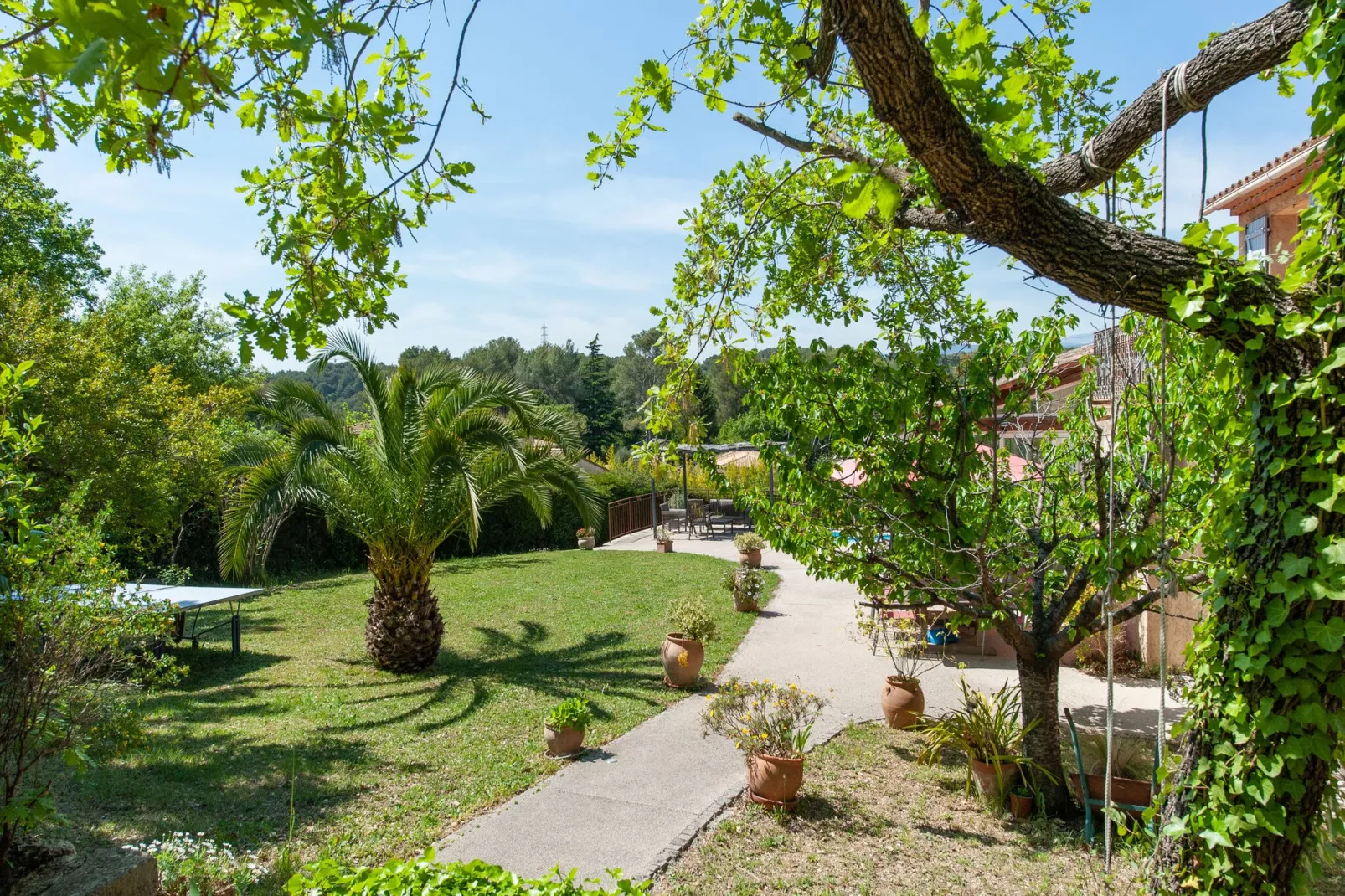 Mougins-Tuinen zomer